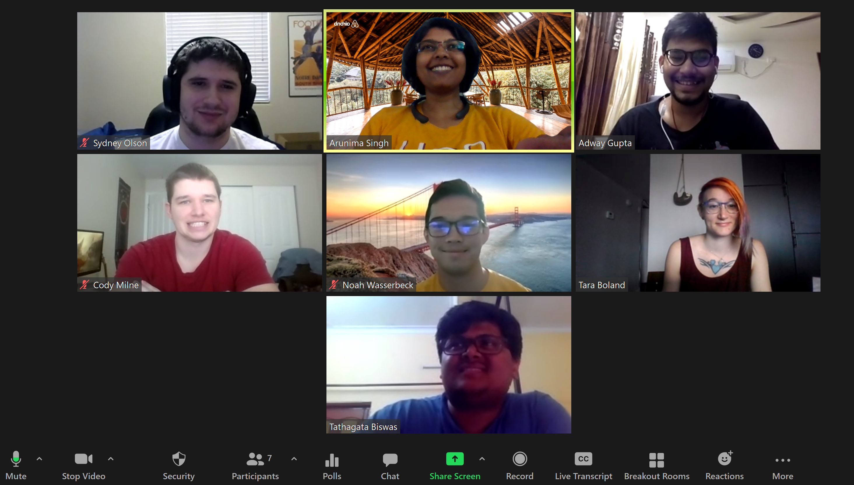 Team Meeting (During Covid)